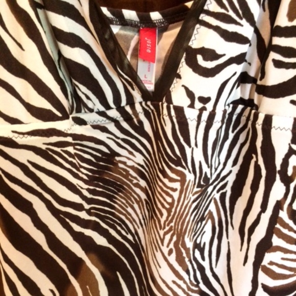 ❤️Josie Natori Zebra Print Camisole/Tank*NEW - Picture 3 of 8